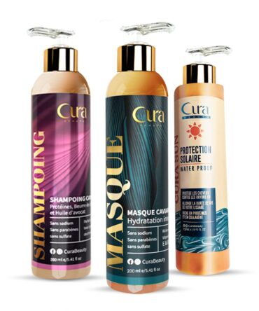 Pack trio solaire cura beauty