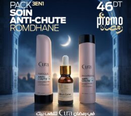 Pack 3en1 Soin Anti-Chute Romdhan