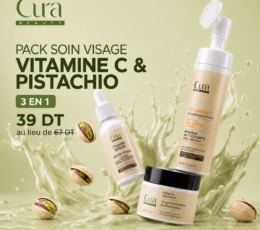 Pack Soin Visage 3en1 Vitamine C & Pistachio