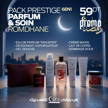 Pack Prestige 6en1 Parfum & Soins Romdhan