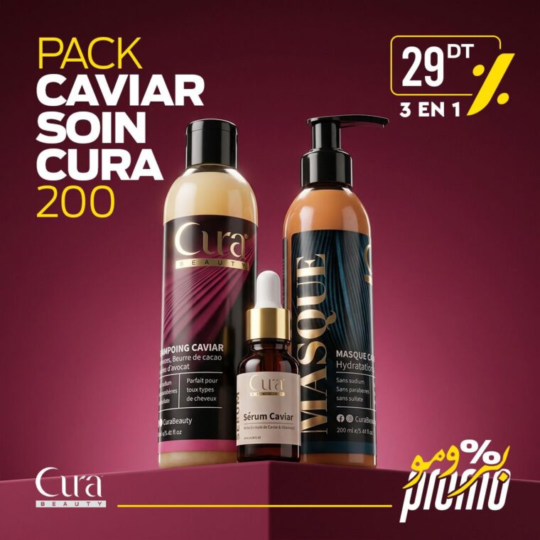 Pack Soin Cura 3en1 - 200 ML