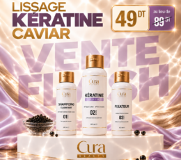 Lissage Kératine Caviar Cura